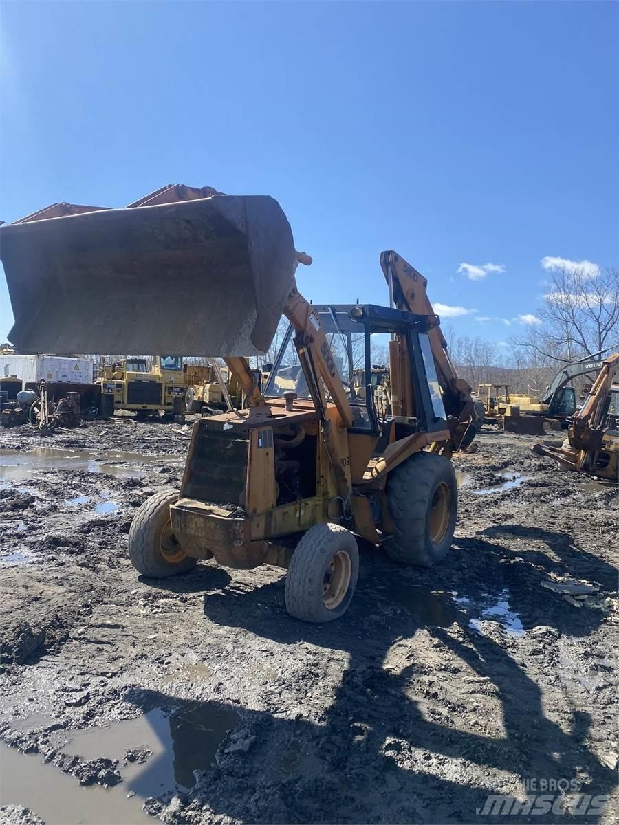 CASE 580D Buldoexcavatoare