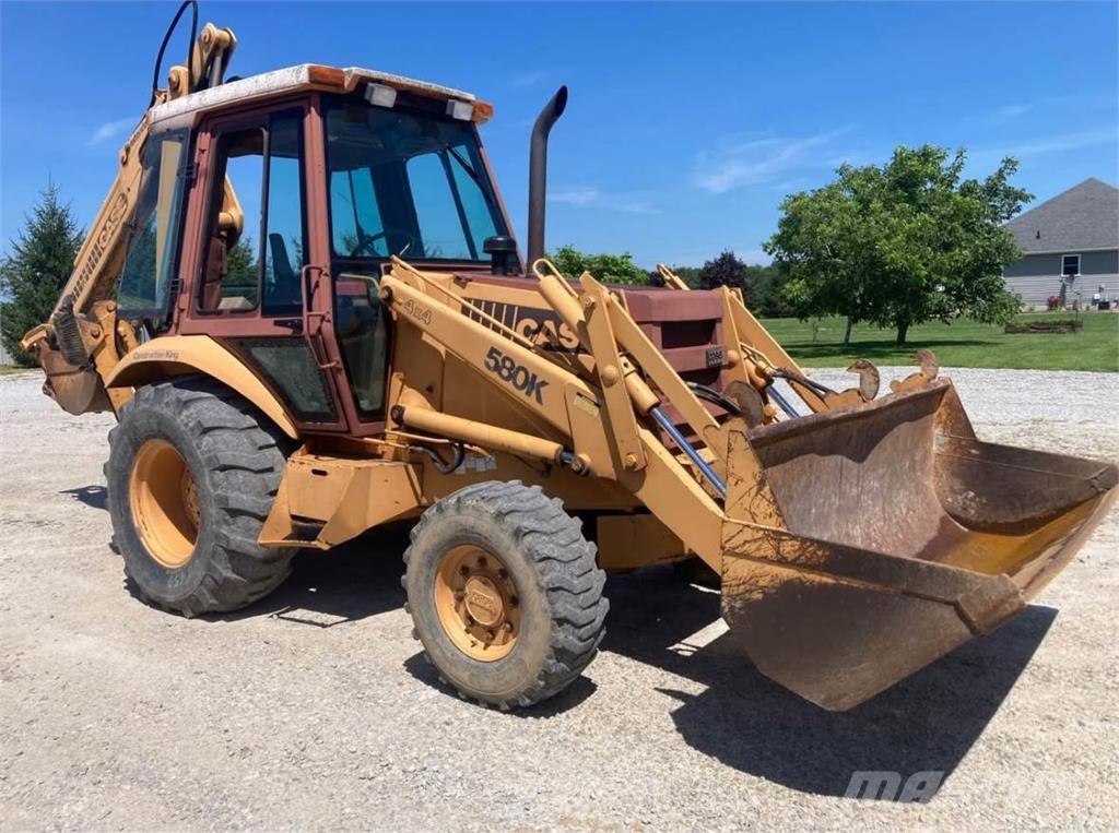 CASE 580K Buldoexcavatoare