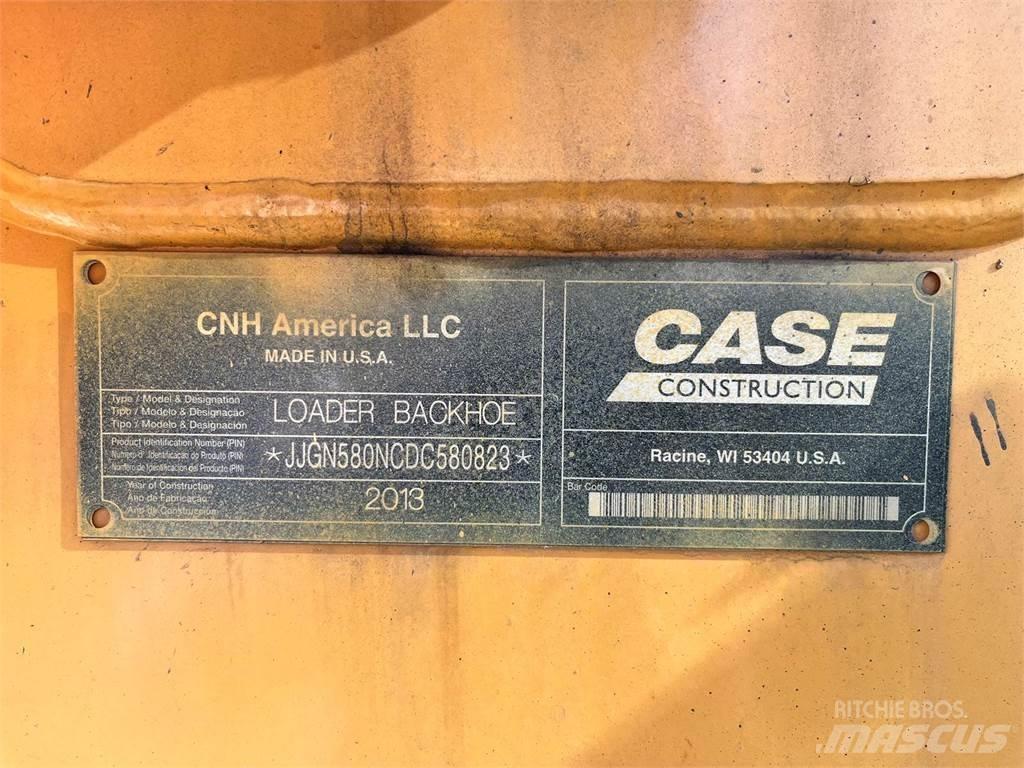 CASE 580N Buldoexcavatoare