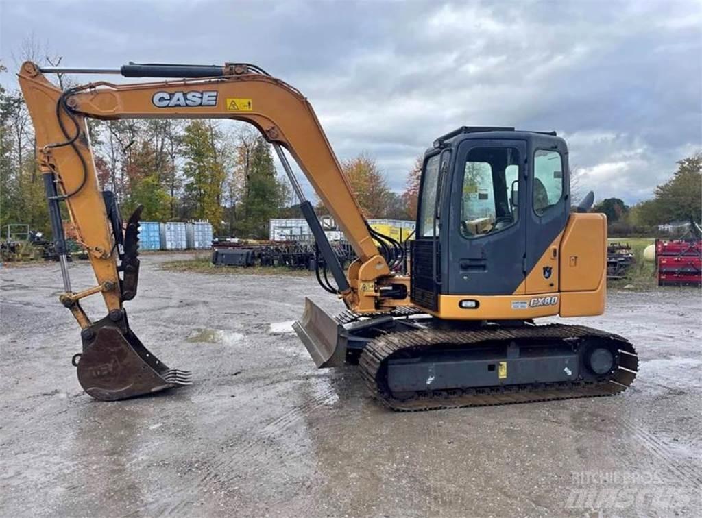 CASE CX80 Mini excavatoare < 7t