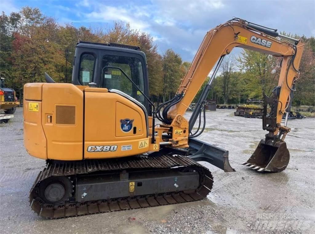 CASE CX80 Mini excavatoare < 7t