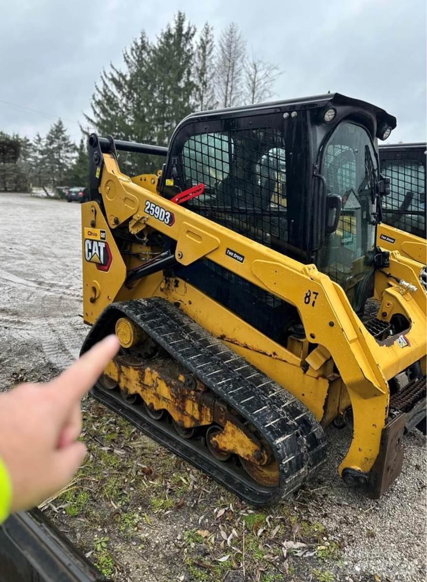 CAT 259D3 Mini incarcator