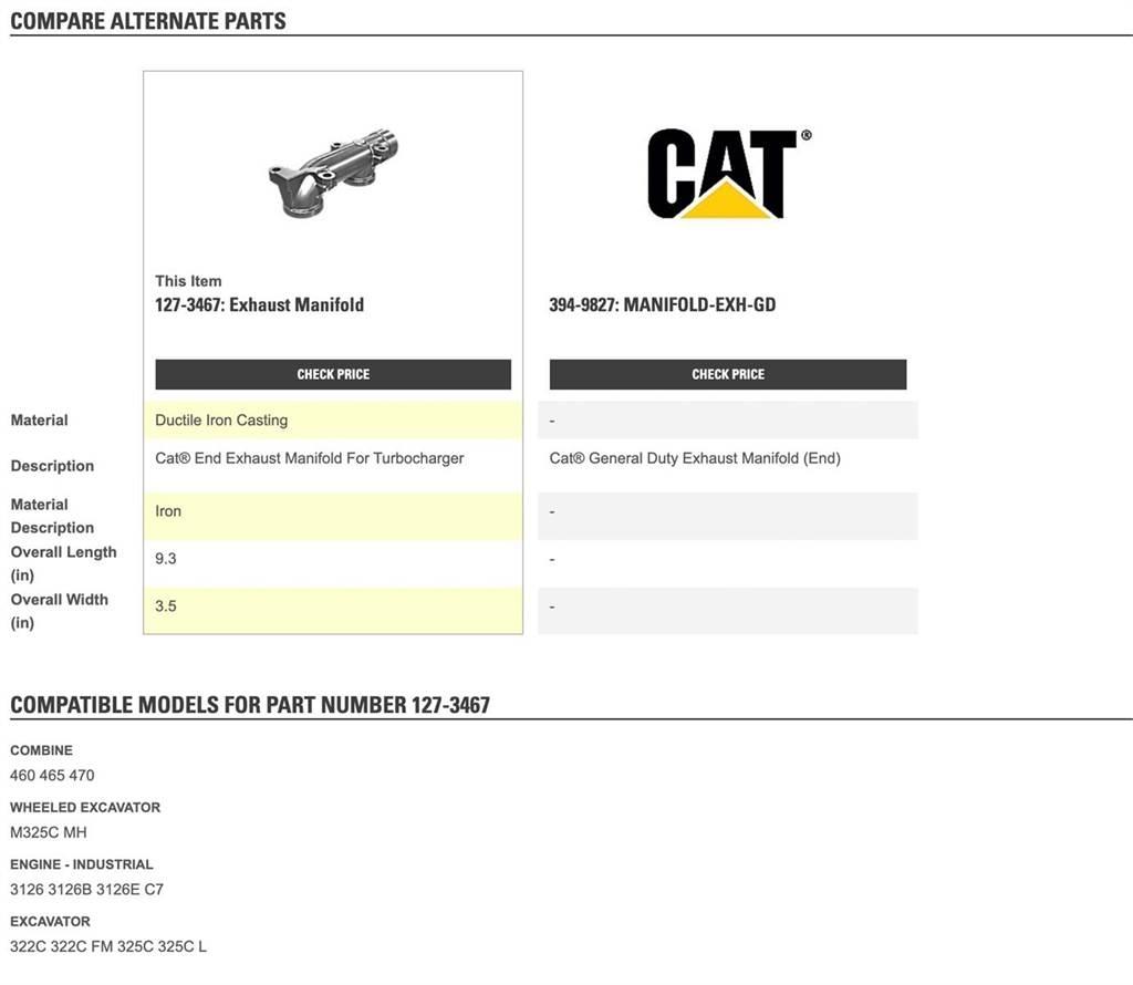 CAT 3126 Transport - Altele
