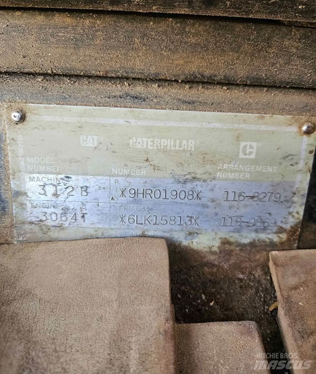 CAT 312B Excavatoare pe șenile
