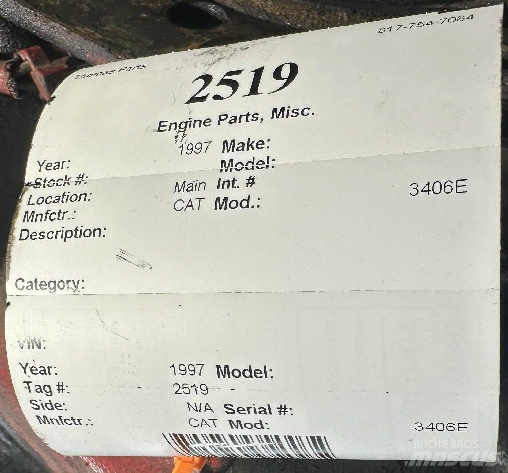 CAT 3406B Transport - Altele
