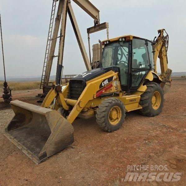 CAT 416E Buldoexcavatoare