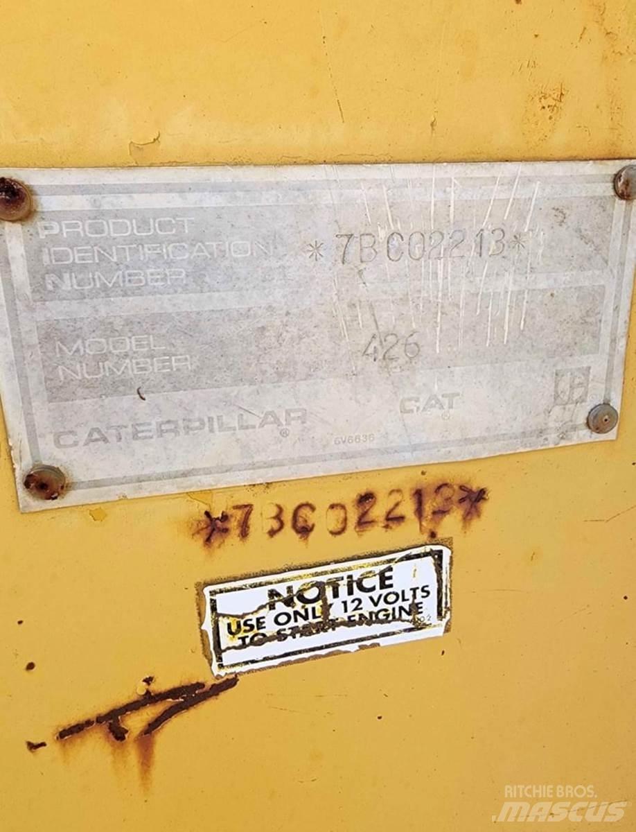 CAT 426 Buldoexcavatoare