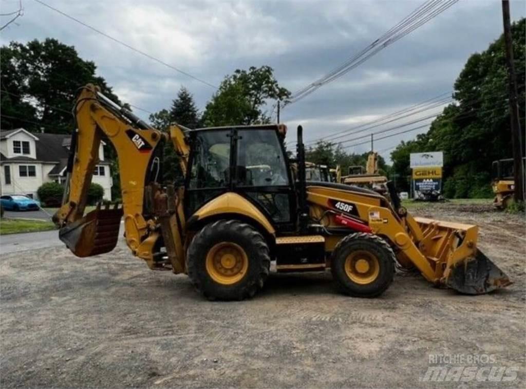 CAT 450F Buldoexcavatoare