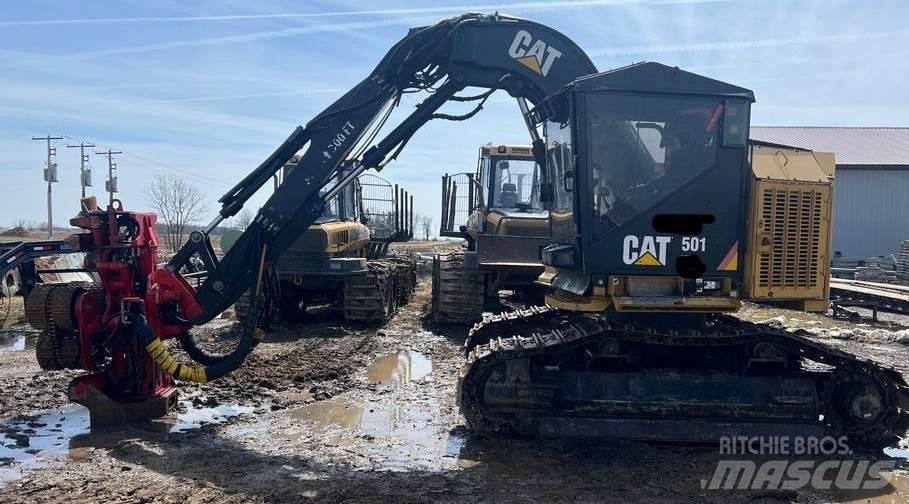 CAT 501HD Combine forestiere