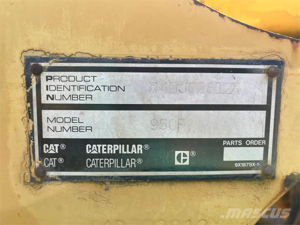 CAT 950F Incarcator pe pneuri