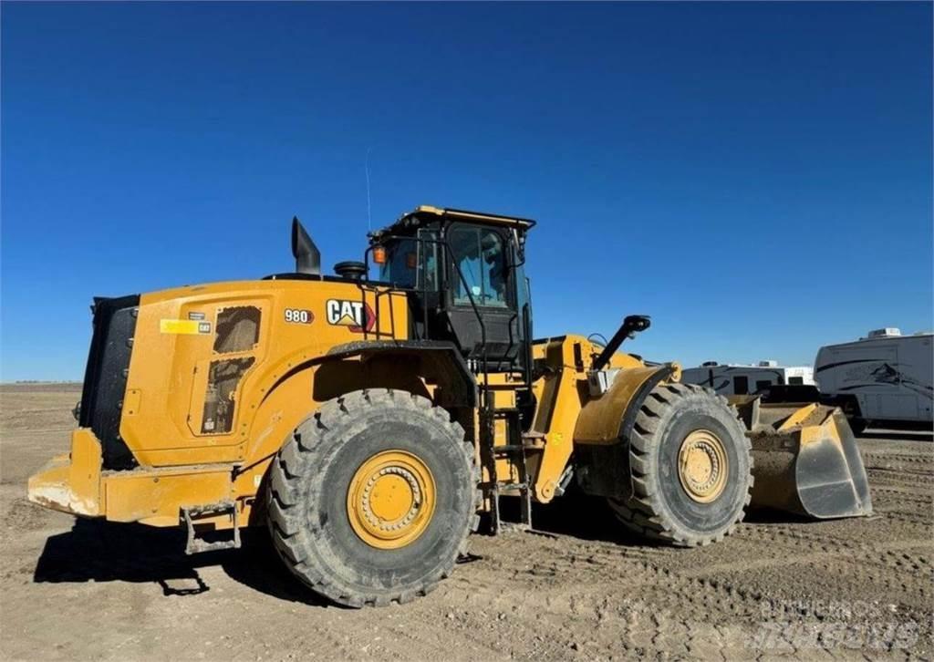 CAT 980 Incarcator pe pneuri