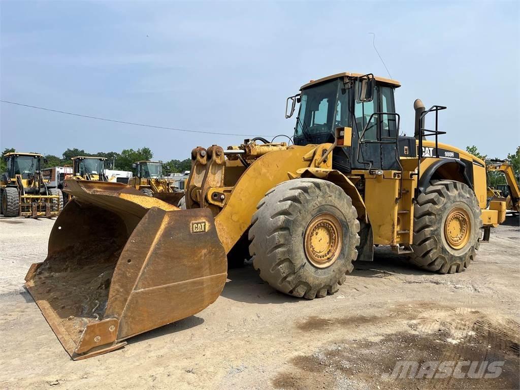 CAT 980H Incarcator pe pneuri