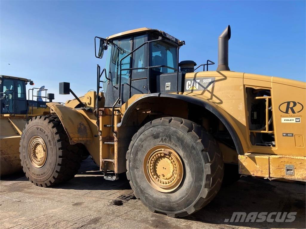 CAT 980H Incarcator pe pneuri