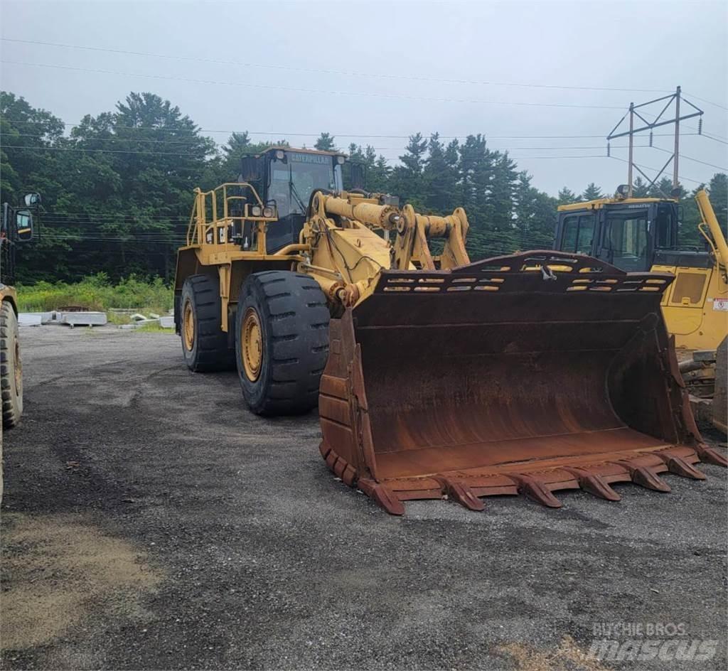 CAT 988G Incarcator pe pneuri