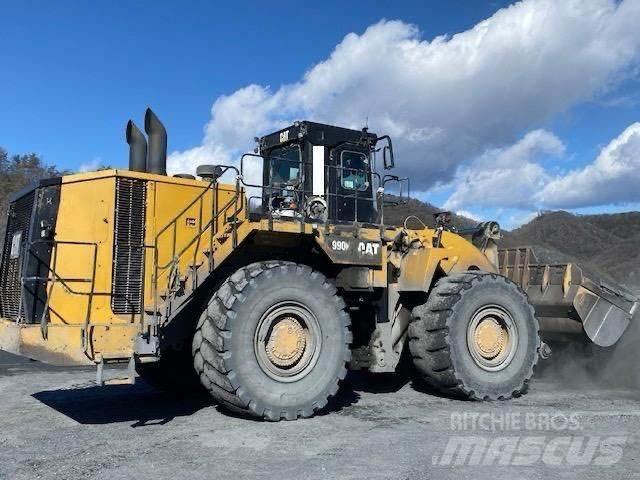 CAT 990K Incarcator pe pneuri