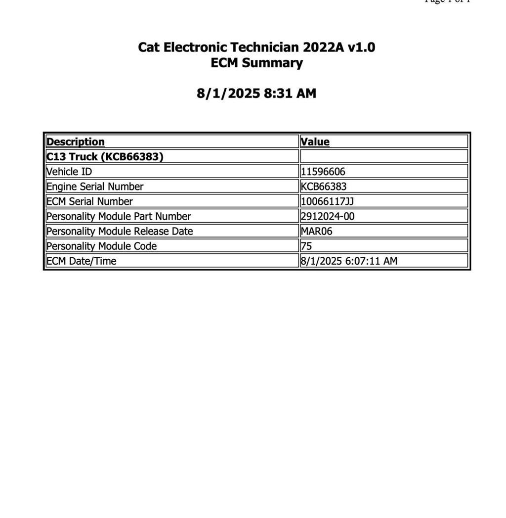 CAT C13 Electronice