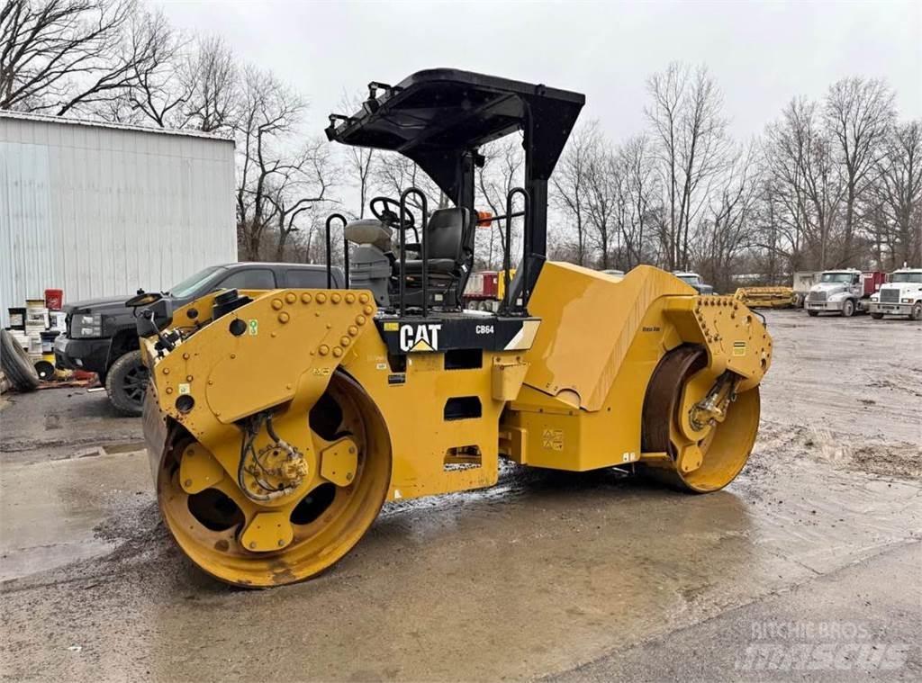 CAT CB64 Compactoare monocilindrice
