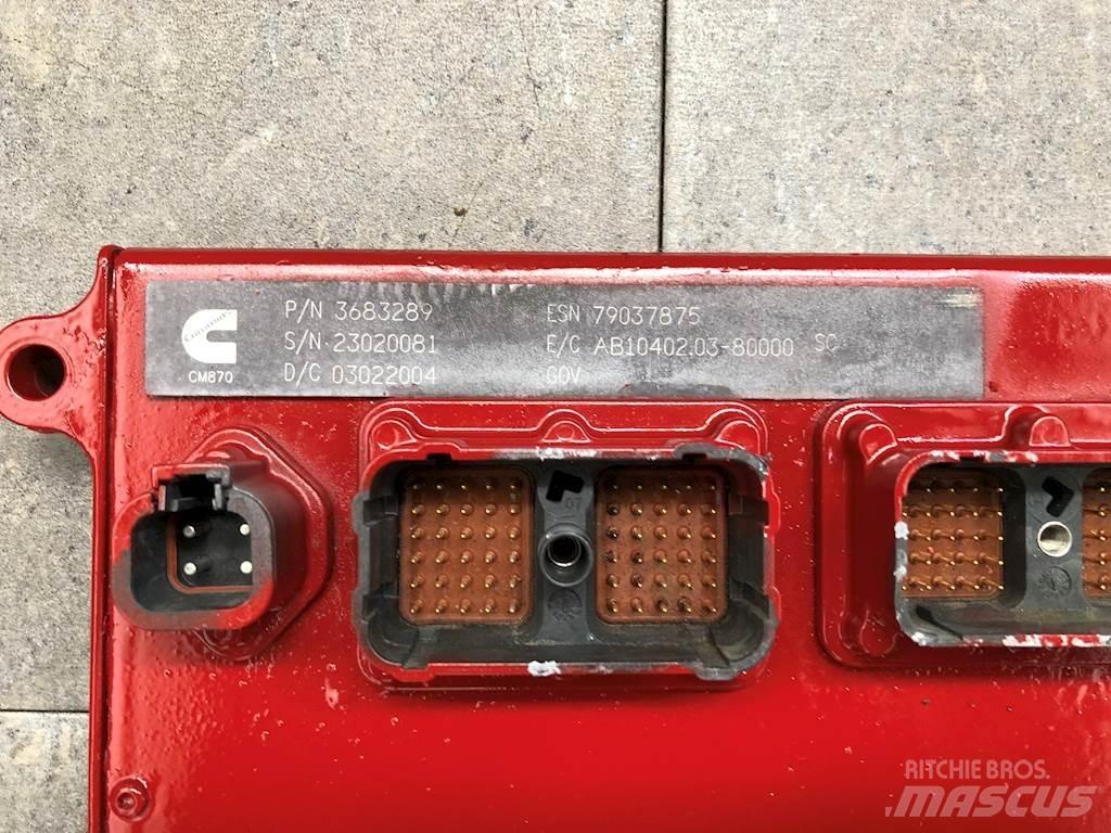 Cummins ISX Electronice