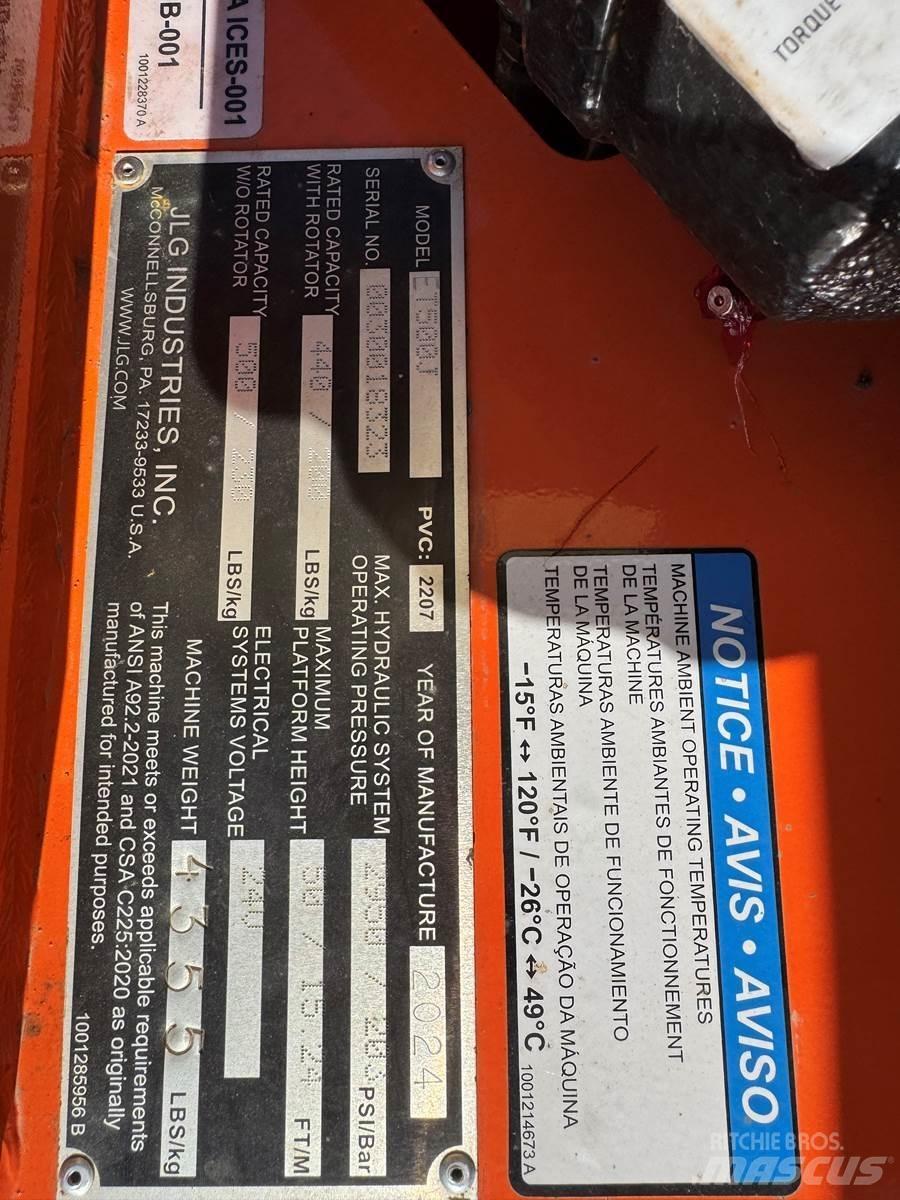 JLG ET500J Platforme aeriene montate pe remorca