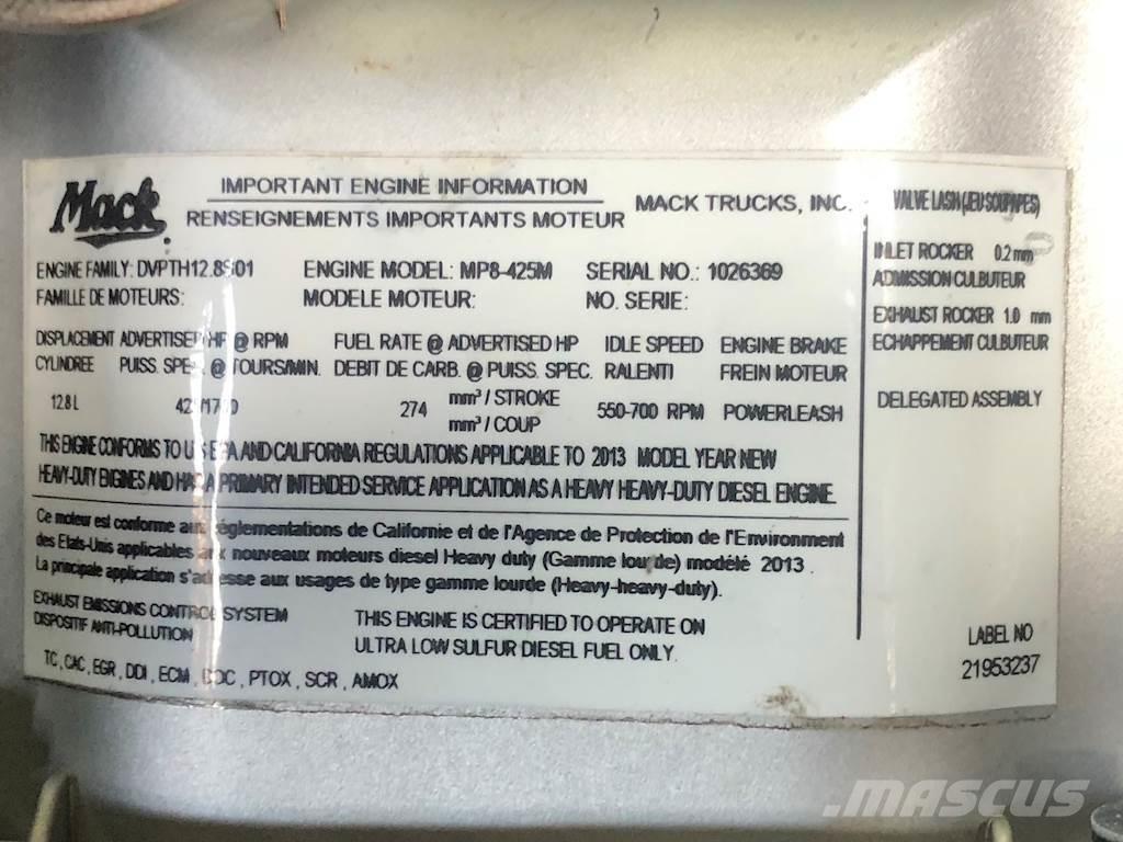 Mack MP8 Motoare