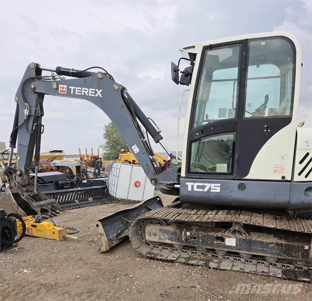 Terex TC75 Excavatoare pe șenile
