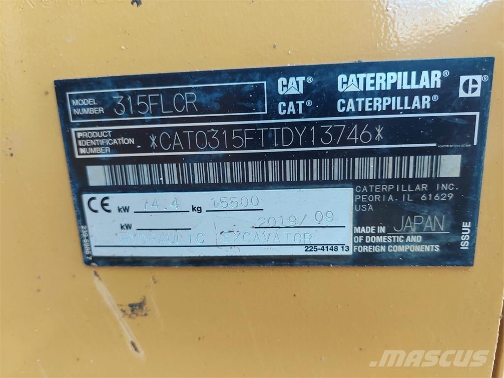 CAT 315FLCR Excavatoare pe șenile
