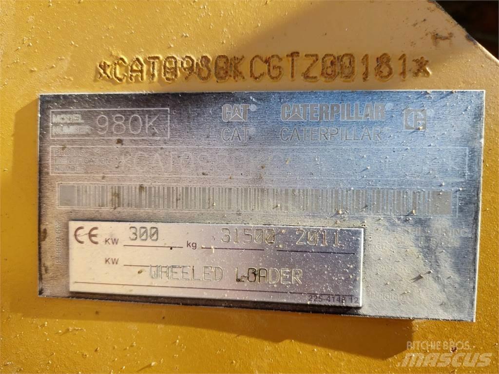 CAT 980K Incarcator pe pneuri