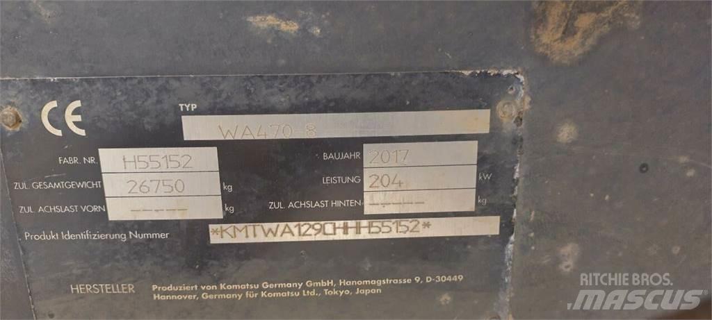 Komatsu WA 470-8 Incarcator pe pneuri