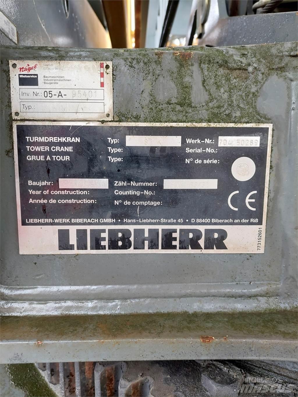 Liebherr 81K Utilaje construcții - Altele