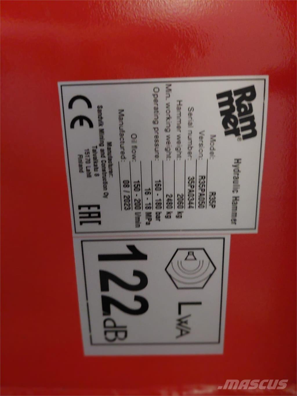 Rammer R35P Utilaje construcții - Altele