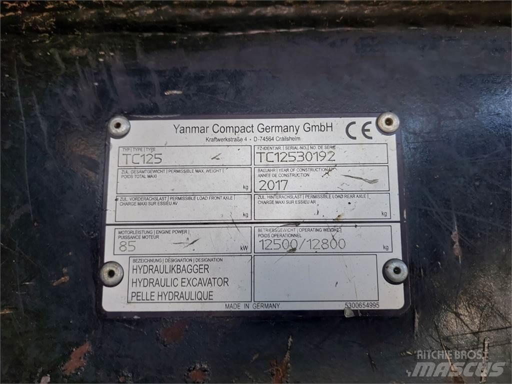 Terex TC 125 Excavatoare pe șenile

