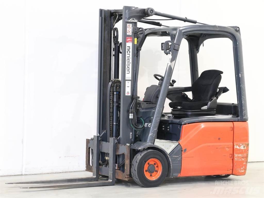 Linde E16/386-01 Stivuitor electric