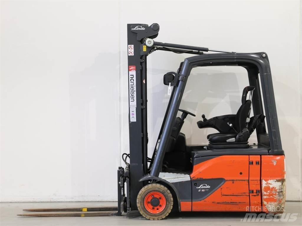 Linde E16/386-02 Stivuitor electric