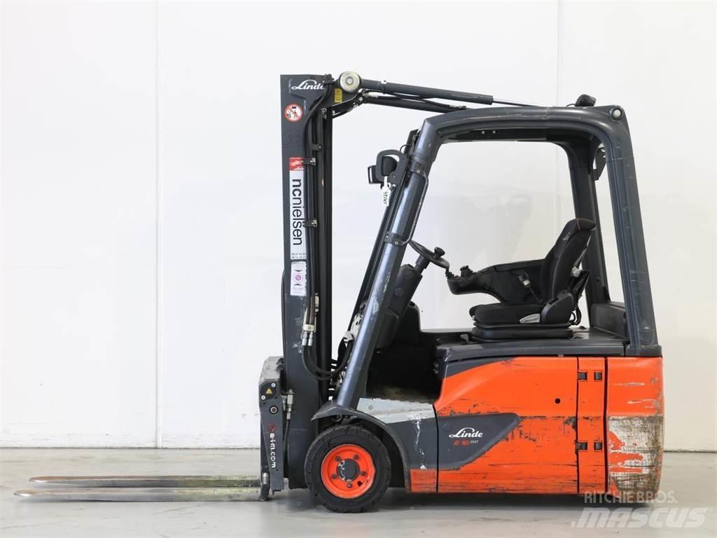 Linde E16/386-02 EVO Stivuitor electric