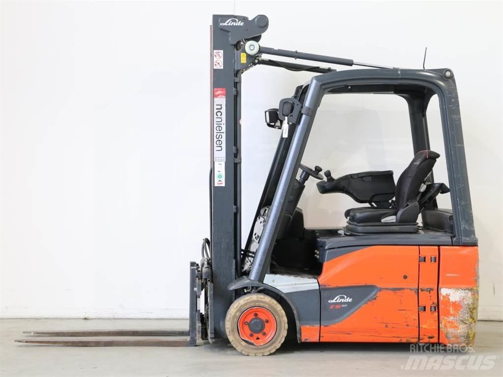 Linde E16/386-02 EVO Stivuitor electric