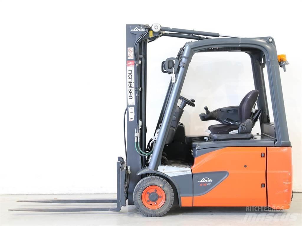 Linde E16/386-02 EVO Stivuitor electric