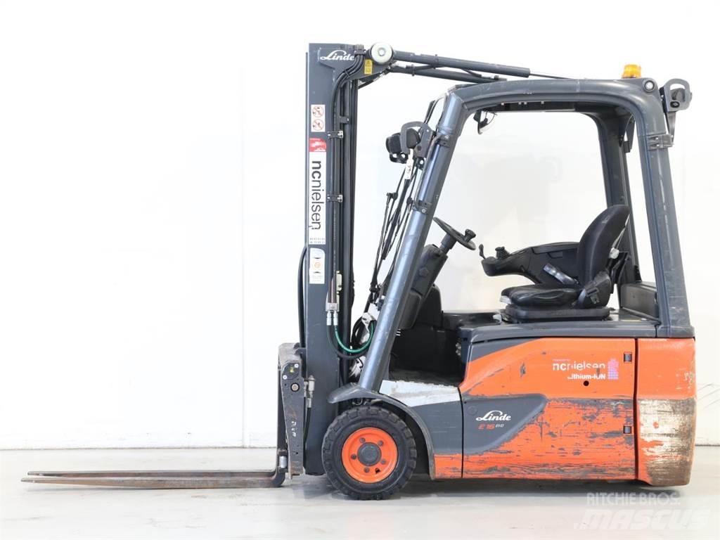 Linde E16/386-02 EVO Stivuitor electric