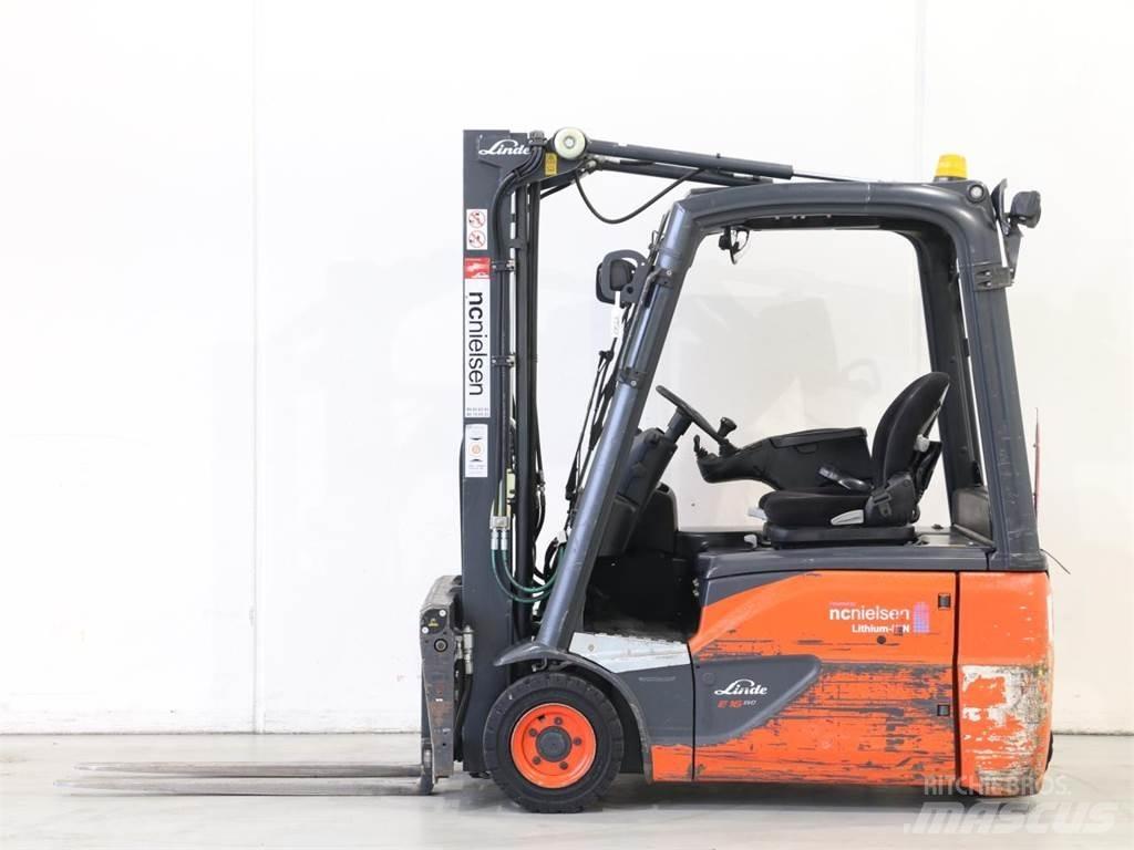 Linde E16/386-02 EVO Stivuitor electric