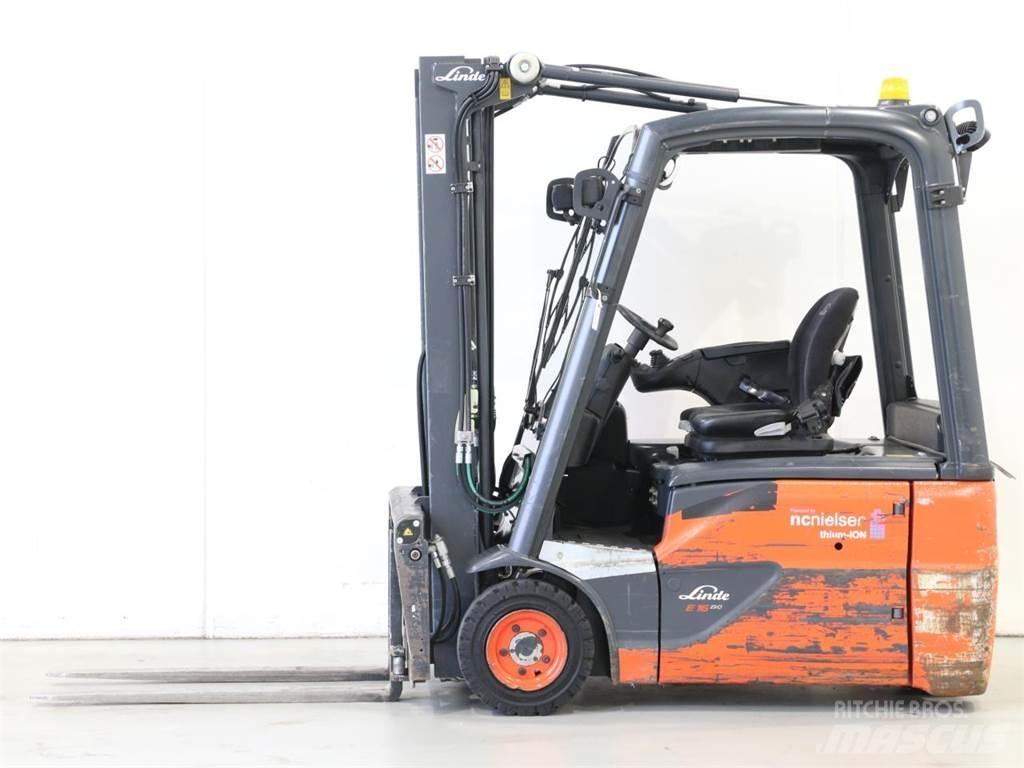 Linde E16/386-02 EVO Stivuitor electric
