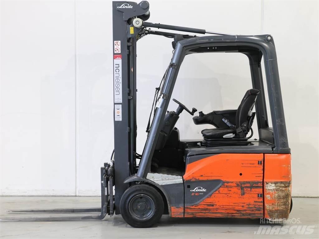 Linde E16/386-02 EVO Stivuitor electric
