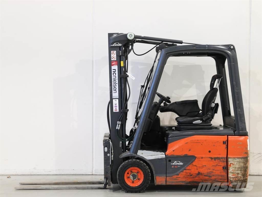 Linde E16/386-02 EVO Stivuitor electric