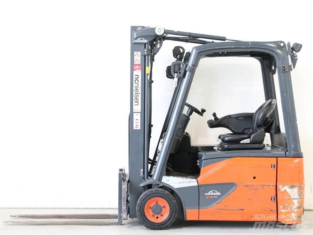 Linde E16/386-02 EVO Stivuitor electric