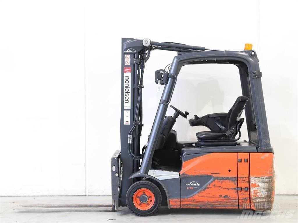 Linde E16/386-02 EVO Stivuitor electric