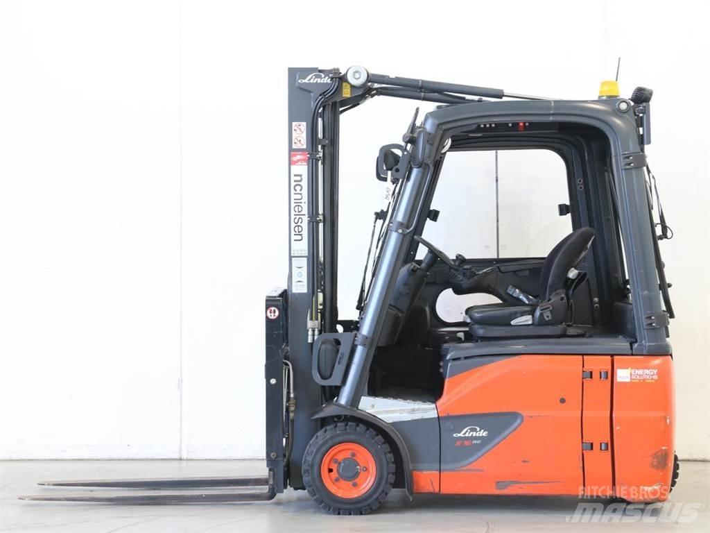 Linde E16/386-02 EVO Stivuitor electric