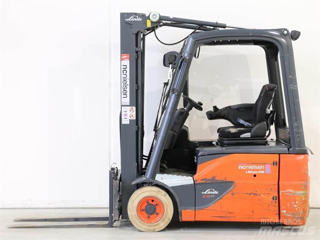 Linde E16/386-02 EVO Stivuitor electric