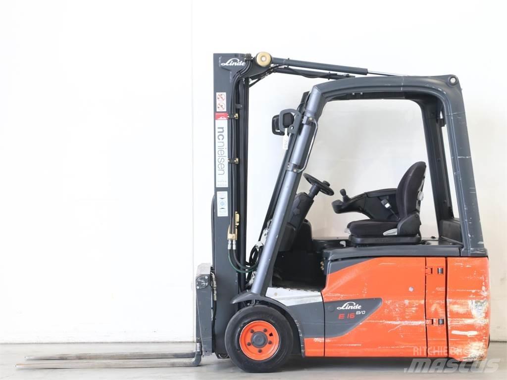 Linde E16/386-02 EVO Stivuitor electric