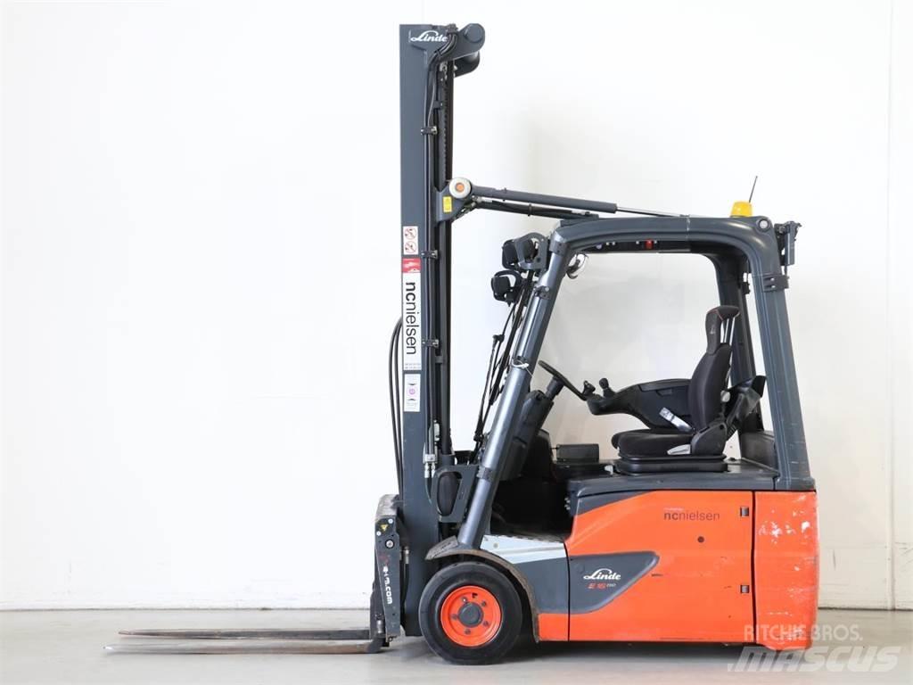 Linde E16 EVO/386-02 Stivuitor electric