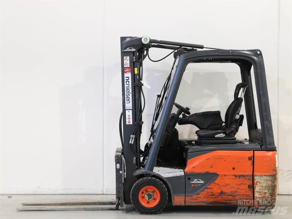 Linde E16 EVO/386-02 Stivuitor electric