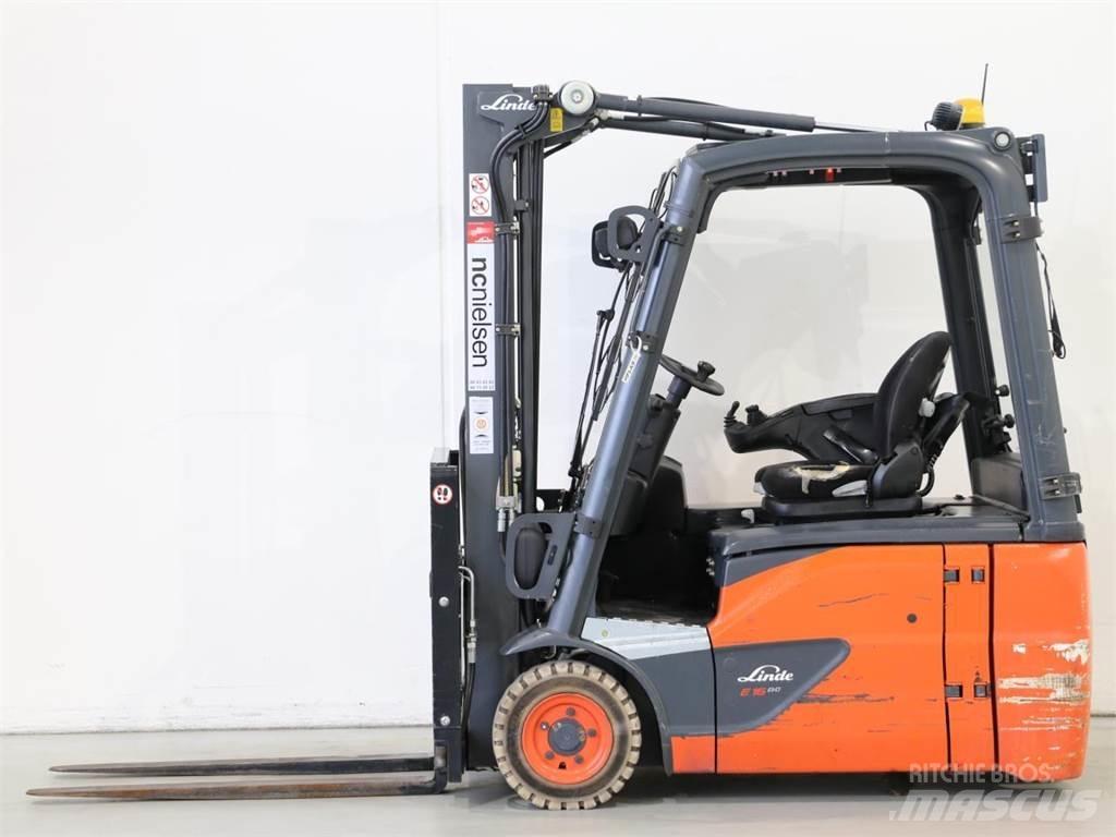 Linde E16 EVO/386-02 Stivuitor electric
