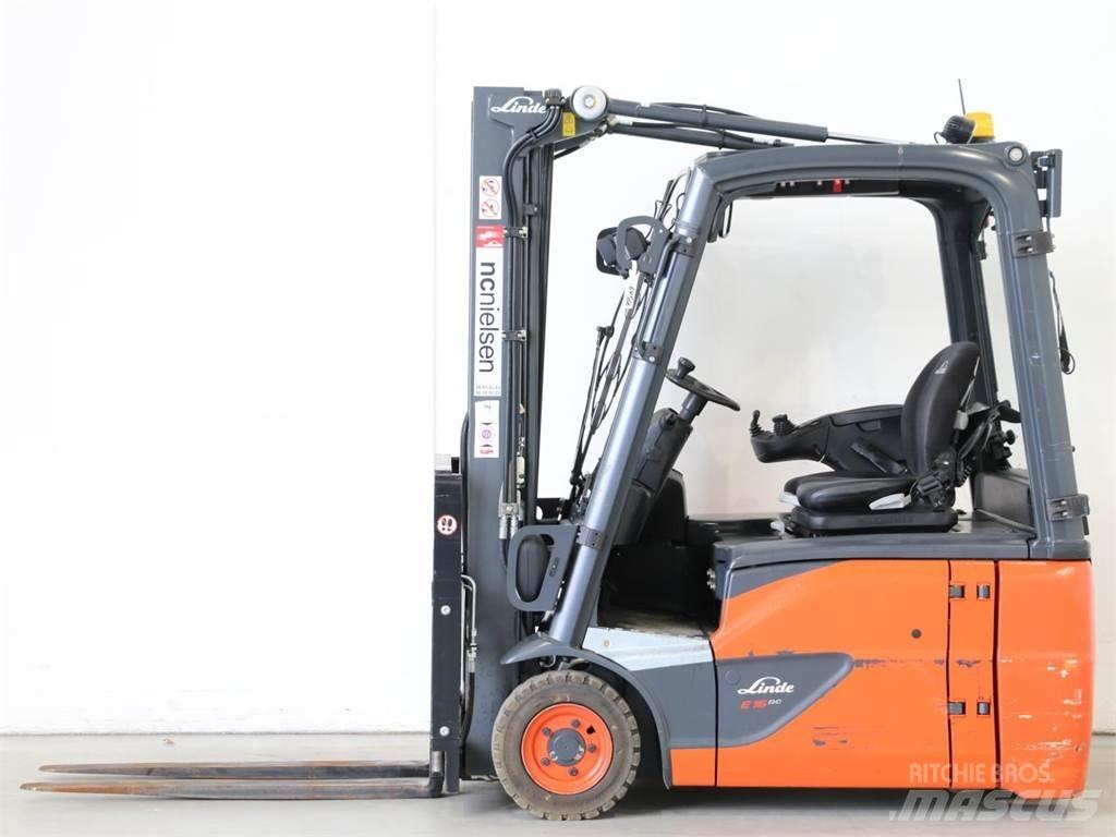 Linde E16 EVO/386-02 Stivuitor electric